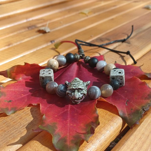 Troll face bracelet