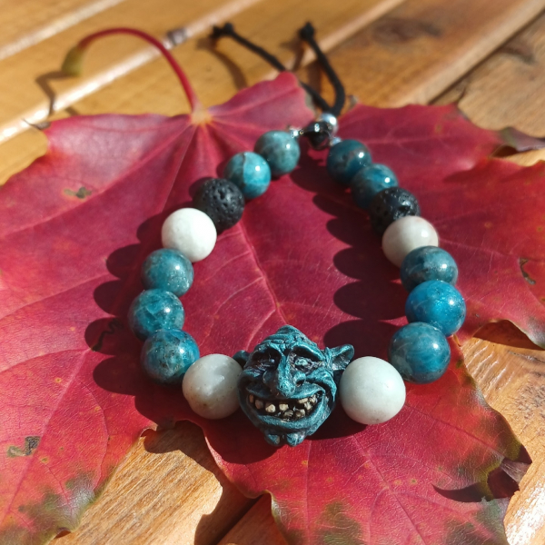 Troll face bracelet