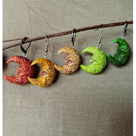 Bad moon earring